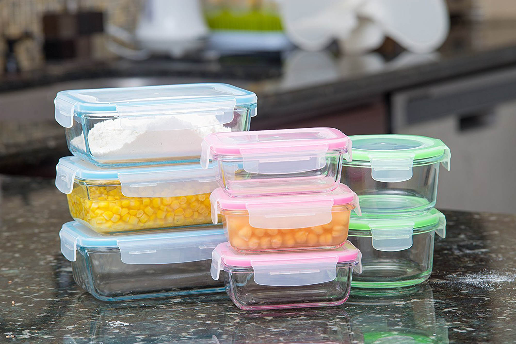 Microwaveable containers