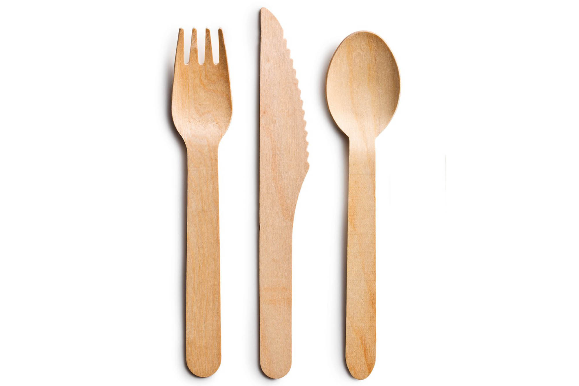 Wooden cutlery