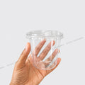 12oz U-Bottom PET Sipper Cups with Sipper Lids