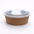 Flat Round Takeaway Container with PP Lid (185 Dia) - 1300ml