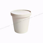 Paper Takeaway Containers with Paper Lids (110Dia) - 750ml