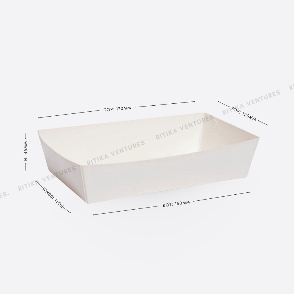 750ml Paper Boat Tray