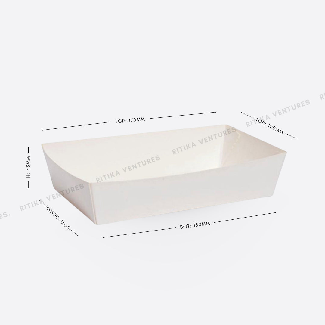750ml Paper Boat Tray