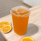 350ml Square Sipper Cups with Transparent Sipper Lids
