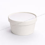 Paper Takeaway Containers with Paper Lids (110Dia) - 350ml
