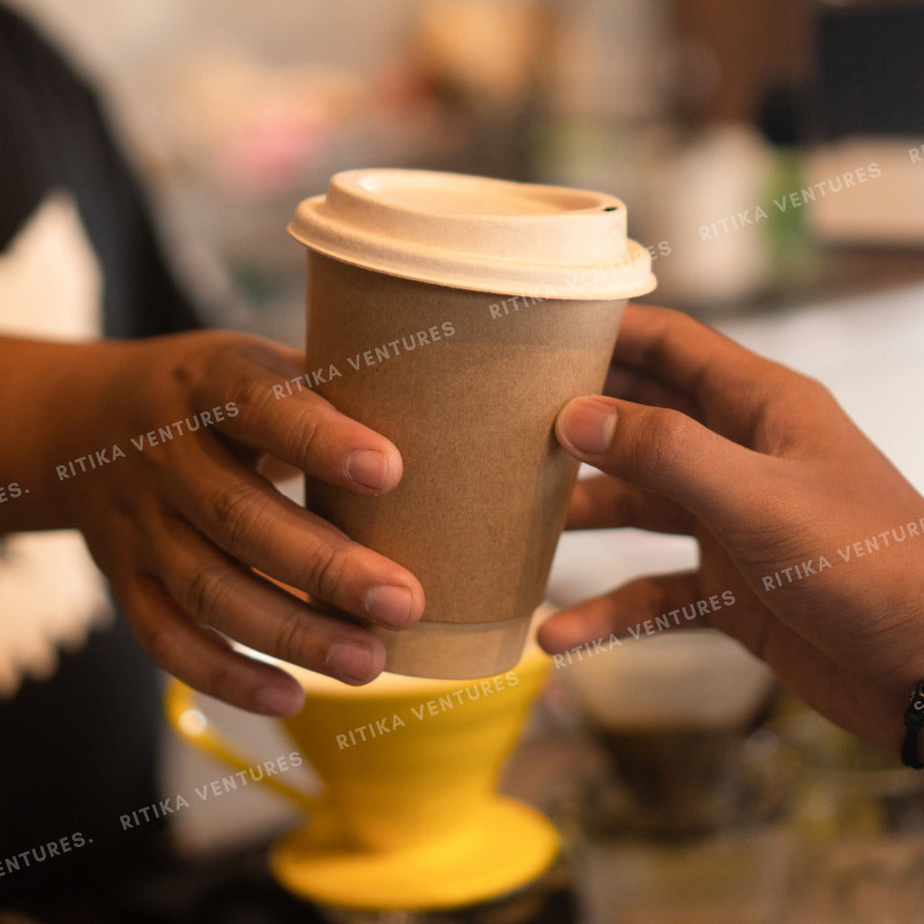 240ml Compostable Double Wall Cups