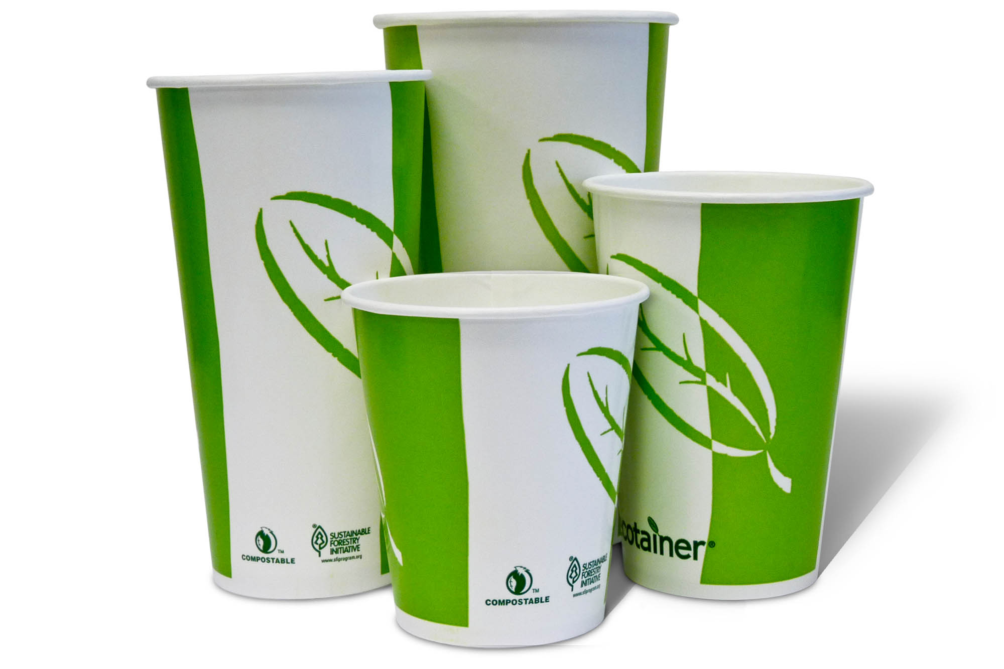 Biodegradable coffee cups