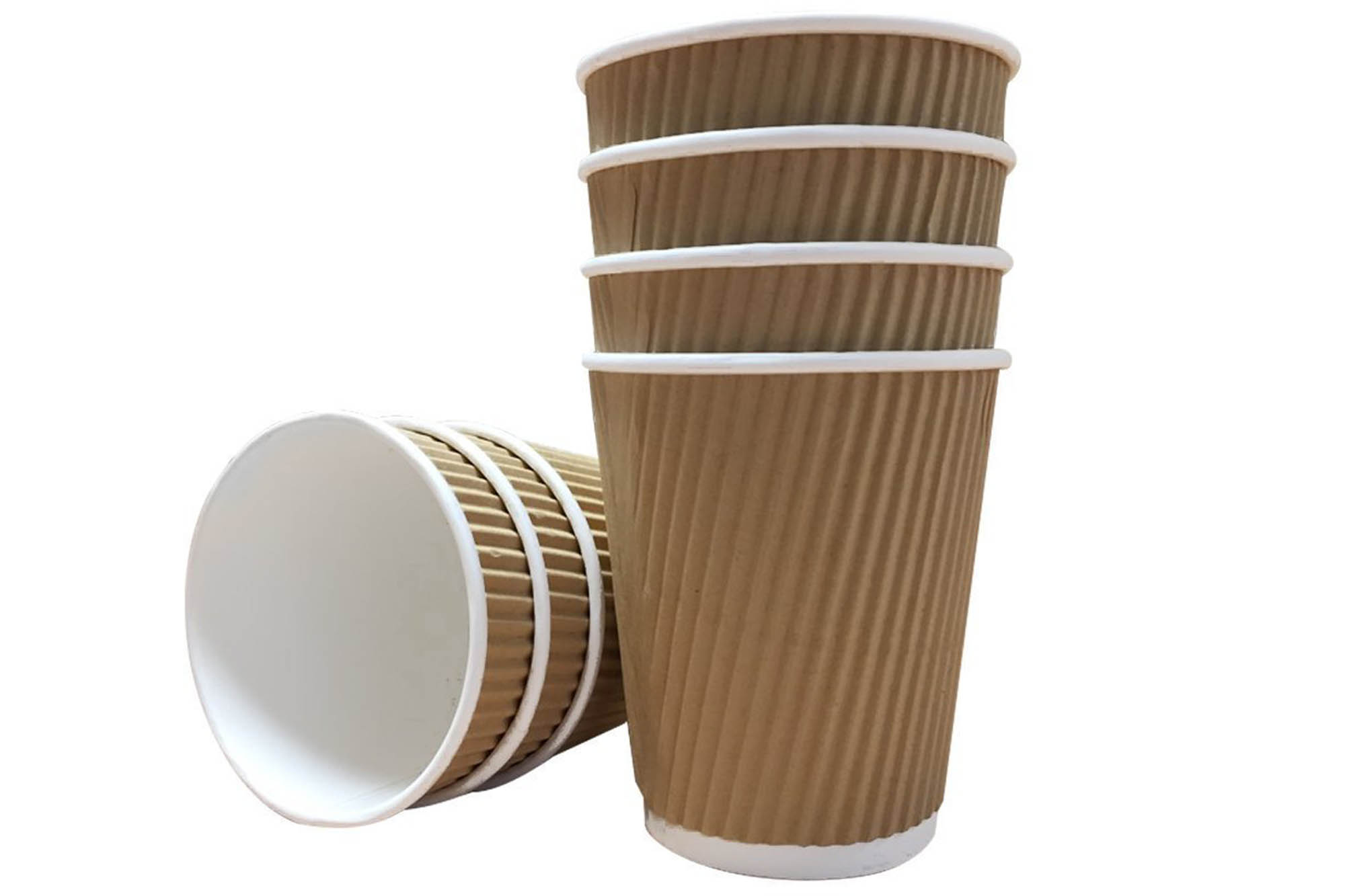 Kraft ripple cup