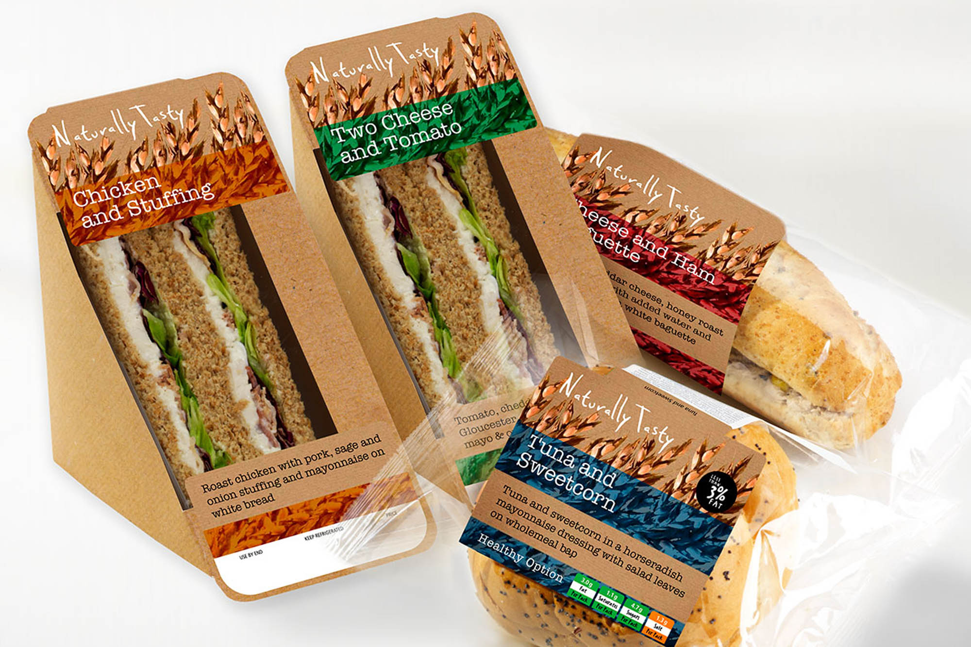 Sandwich packaging