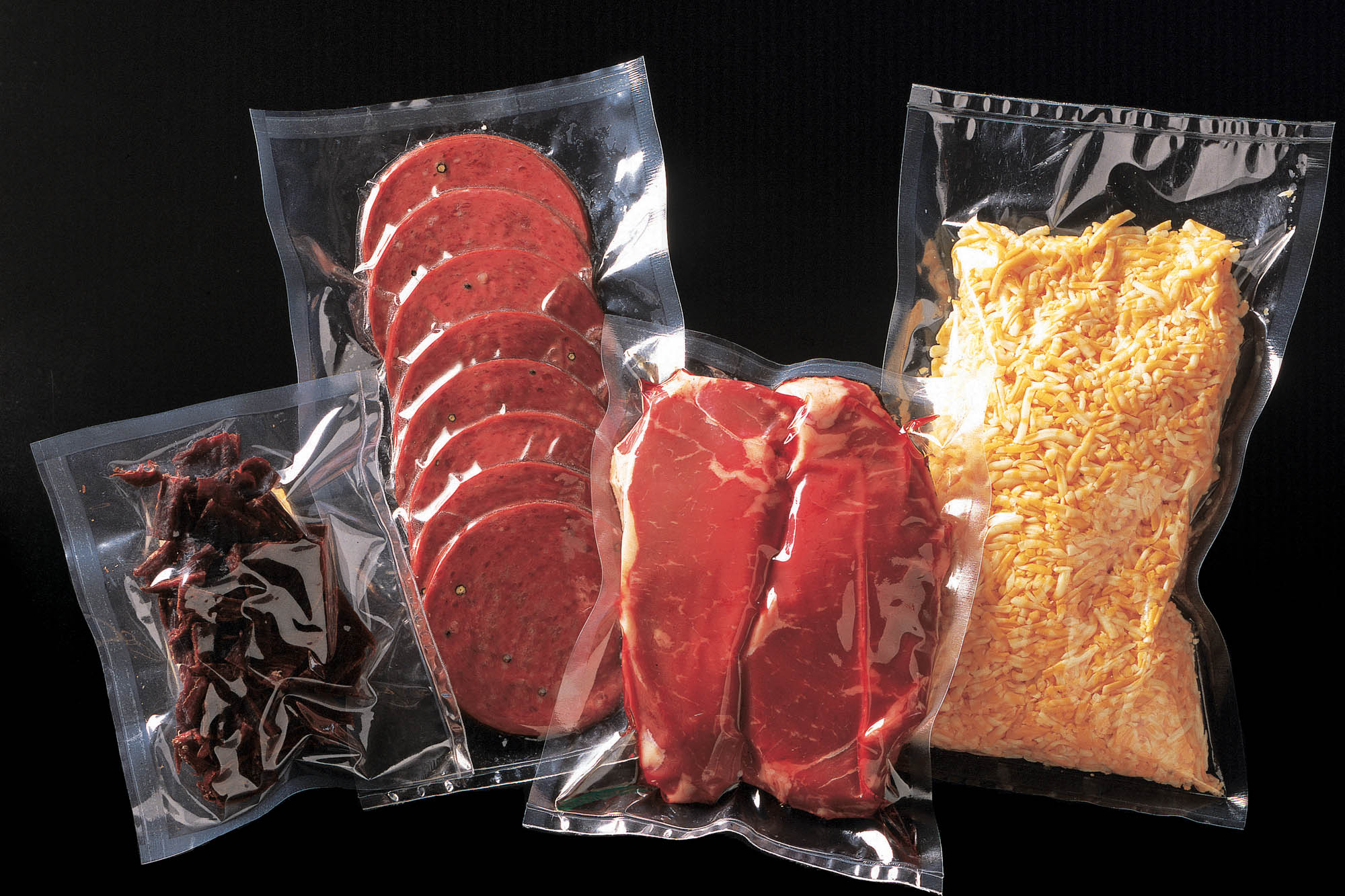 Vacuum packing pouches