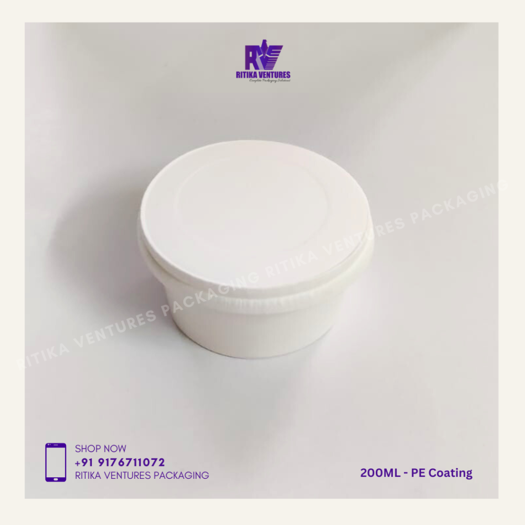 ice cream container